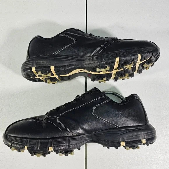 VHTF Nike Air Zoom TW 2010 Tiger Woods Golf Shoes Black Silver 317447-001 Mens 9